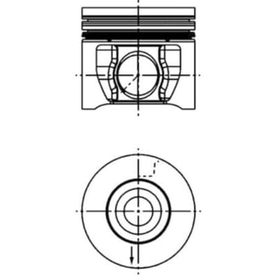 Zuiger KOLBENSCHMIDT 40 830 620
