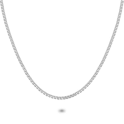 Twice As Nice Halsketting in edelstaal, venetiaan ketting 2,5 mm 70cm+5cm