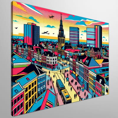 Kunstprint | Wanddecoratie | Canvas | 30 × 30 cm