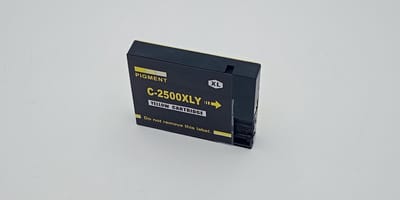 KATRIZ huismerk inkt voor|Canon PGI 2500XLY (Pigment ink)|23,5ml |  Met chip