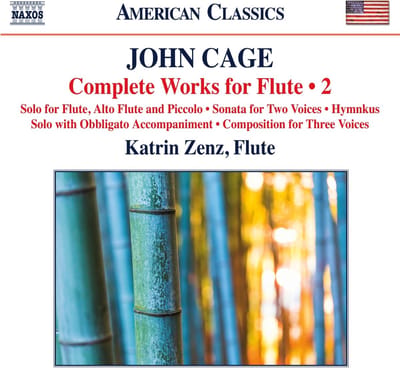 Katrin Zenz - Cage: Complete Works For Flute, Vol.2 (CD)