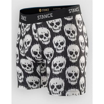 Stance Skulls Brief Boxershorts zwart