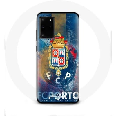 Samsung Galaxy S11 Plus hoesje fcp porto blauwe achtergrond