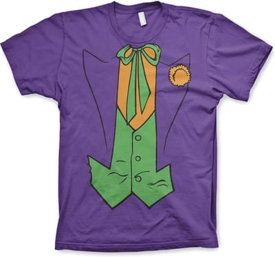 Batman The Joker Suit -T-shirt paars