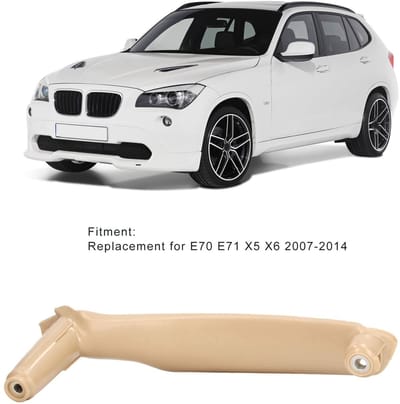 Dailygoods- Binnendeur Handgreep Vervangingsonderdeel - ABS/PC Materiaal - Professionele Productie - Geschikt voor E70/E71/X5/X6 - Duurzaam - Uitstekende Prestaties - Deurgreep