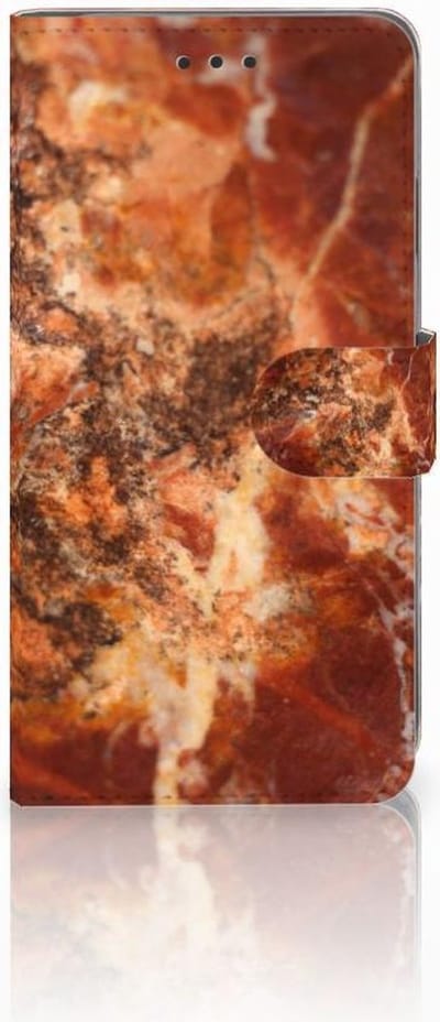 Apple iPhone Xs Max Bookcase Marmer Bruin