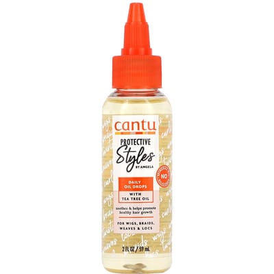 Cantu, Protective Styles par Angela, Goutte d'huile quotidienne, 2 fl oz (59 ml)