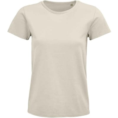 SOLS Dames/Dames Pioneer Organic T-shirt (Natuurlijk)