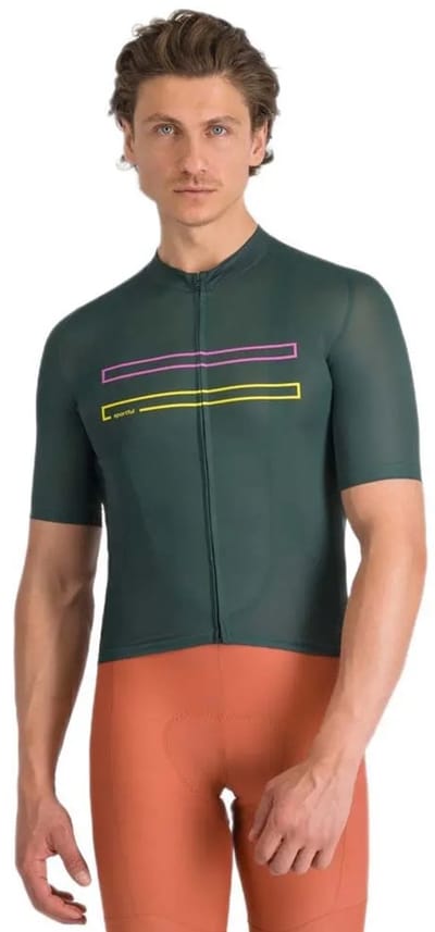 Sportful Starlight 2 Korte Mouw Wielertrui Groen M Man