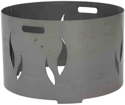 Vuurschaal Opzetstuk - Vuurschaal Rand - Terras Verwarmen - Vlamdesign - Ø55cm - Onbehandeld