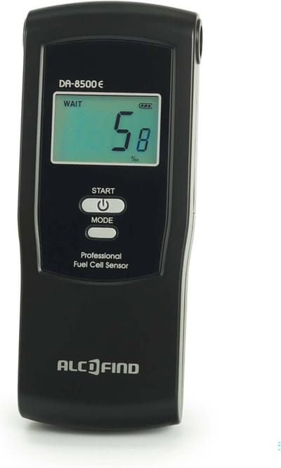 DA 8500E elektrochemische blaastest + mondstukken