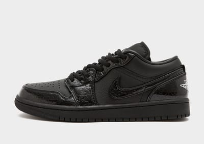 Jordan Air 1 Low Dames - Zwart- Dames, Zwart 40