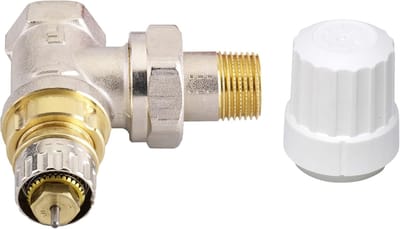 Kraanlichaam - Verstelbaar - Centrale Verwarming - Kv Instelbaar - 3/8 inch - Grijs