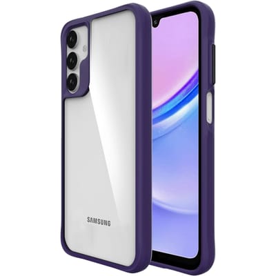 CaseBody Samsung A15 Combat X Beschermhoesje Paars