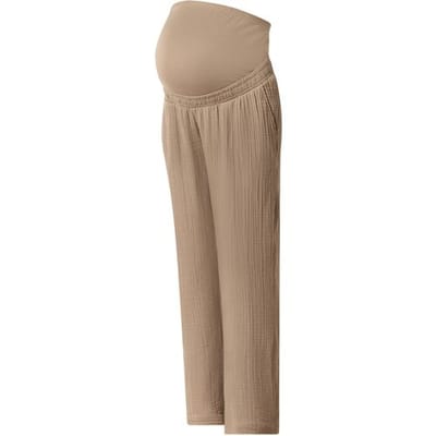 ESMARA Mousseline zwangerschapsbroek (Beige, XS (32/34))