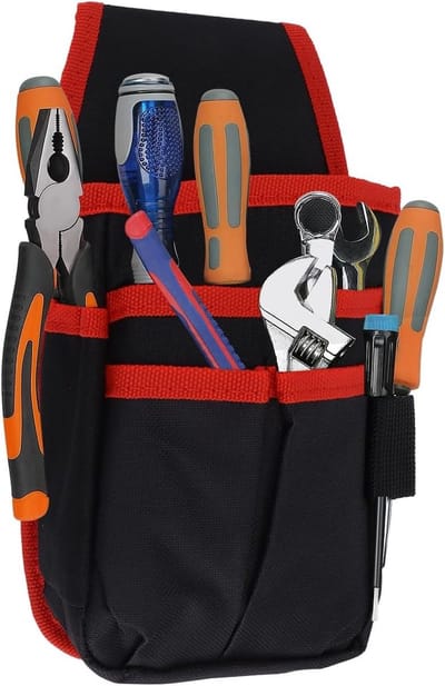 Professionele Organizer voor Gereedschap, Duurzame Opbergtas voor Elektriciens, Handgereedschap en Tuinaccessoires, Ideaal voor Klussen en Onderhoud
