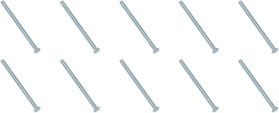 10X Metaalschroeven Verz. P.Verz.Kop M3x60