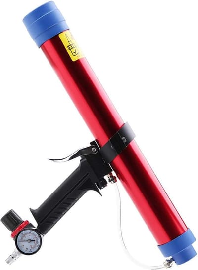 Kitpistool - Lijmpistool - Kit aanbrengen - Arbeidsbesparend - 600 ml - Rood