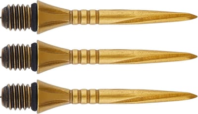 Unicorn Steel Dart Points Volute Converta Gold27 mm