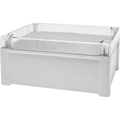 Fibox TPC 241911T Universele behuizing 240 x 191 x 107 x 107 Polycarbonaat Lichtgrijs 1 stuk(s)
