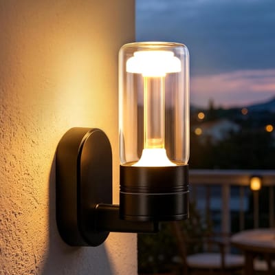 NETTLIFE - LED Wandlamp Binnen En Buiten - Zwart - IP65 Waterdicht - 10W - 3000K Warmwit - Wandverlichting Voor Huismuur Terras Trappenhuis En Gang