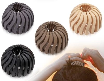 Dailygoods- Haarspeld Retro - Grote Haarspeld - Dameshaarspeld - Haaraccessoires - 4-delige Set - Schoonheid - Haarclip