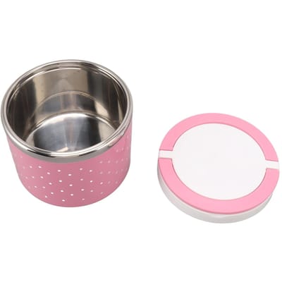 Ronde Geïsoleerde Lunchbox Lekdicht Draagbaar Groot Thermisch Voedselcontainer voor School Kantoor L(for 6.5-9kg)