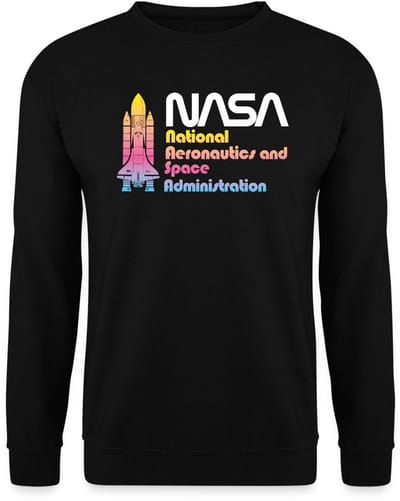 NASA National Aeronautics And Space Administration Sweater Heren