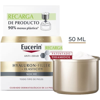 Hyaluron Vuller + Elasticiteit Nacht Navulling 50 ml