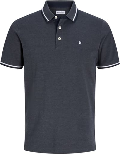 JACK & JONES PLUS - JJEPAULOS POLO SS NOOS PLS Heren Poloshirt