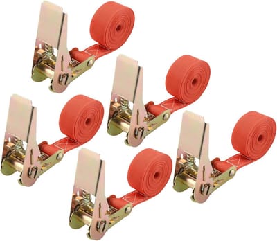 Ratelbanden 25 mm x 2 m – Sterke spanbanden tot 900 kg voor aanhangwagens en voertuigen