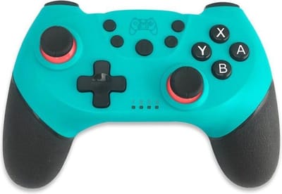 DrPhone JOY3 – Draadloze Switch Controller met Trilfunctie – Oplaadbaar – Voor Nintendo Switch & Lite – Blauw