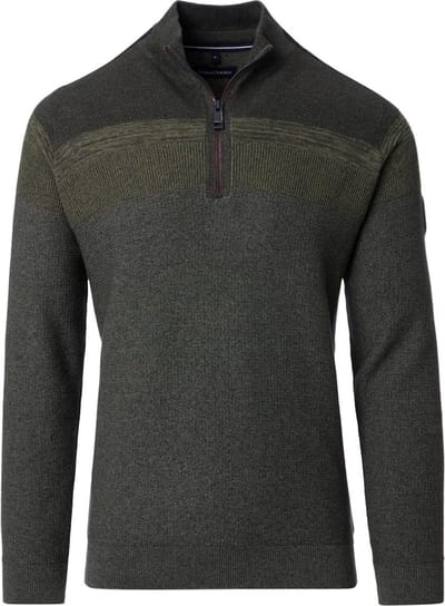 Casa Moda Expedition Heren Trui Met Opstaande Kraag - M