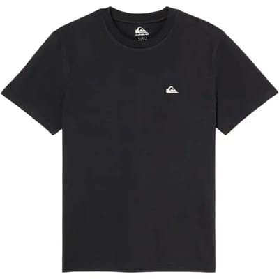 Quiksilver Basic T-shirt Met Korte Mouwen Zwart L Man
