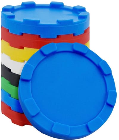 CombiCraft Stapelbare munten of Fiches Kleurenmix - Ø29mm - 100 stuks