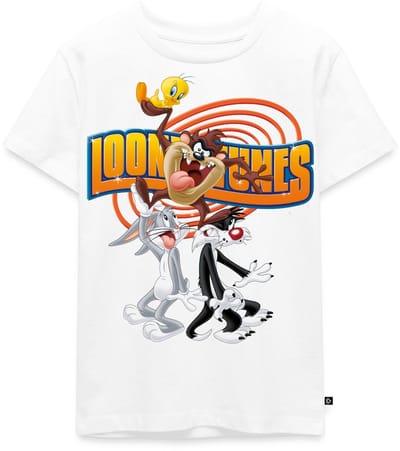Looney Tunes Bugs Taz Tweety Sylvester Premium T Shirt Kinderen