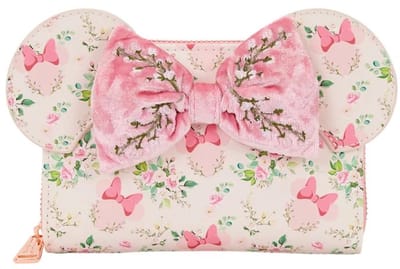 Disney Loungefly Wallet Minnie Mouse Floral