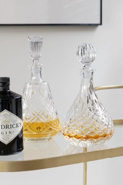 J-Line karaf Anna - decanteerkaraf - glas - transparant