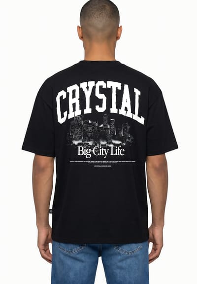 Crystal Paris Oversized T-shirt Big City