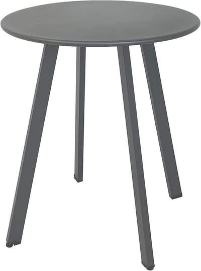 Weerbestendige Ronde Bijzettafel voor Binnen en Buiten - Klein en Draagbaar