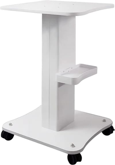 Draagbare Schoonheidssalon Trolley met Opbergcompartiment en Universele Wielen voor Kappers en Schoonheidsspecialisten