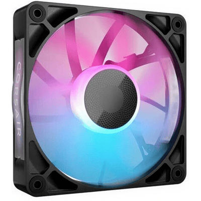 Corsair iCUE LINK RX120-R RGB PWM Reverse Fan Expension - Case-fan - 120mm - 1 stuk - Zwart