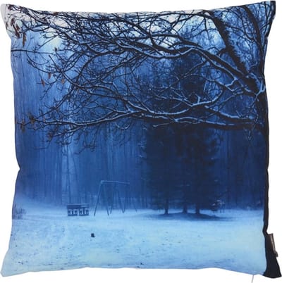 Kussen Photoprint Winter Land Scape | 45 X 45 | Sierkussen Voor Woonkamer Of Slaapkamer
