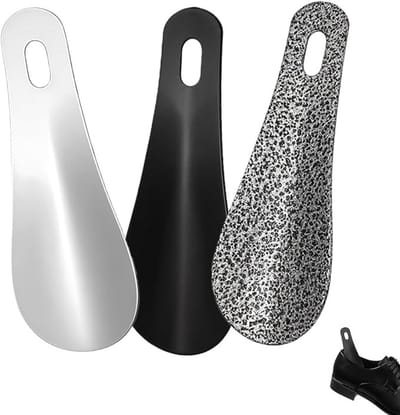 Set van 3 Kleine Schoenlepels van 10 cm - Ideaal voor Reizen, School en Camping voor Mannen en Vrouwen
