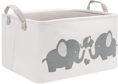Golden crown - Inklapbare Wasmand - Vouwbare Opbergmand - Ideaal voor Kleding en Speelgoed - 17 Liter - Praktische Organizer voor Babykamers