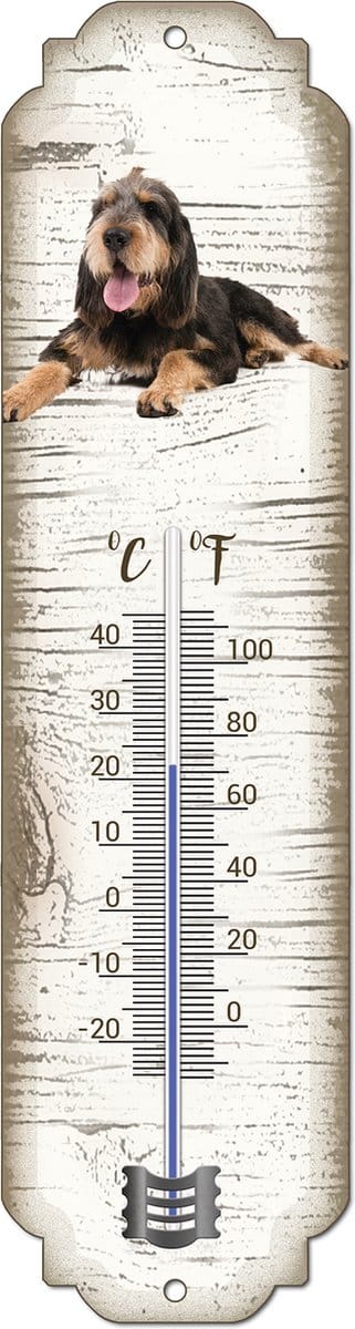 Thermometer: Otterhound | Hondenras | Temperatuur binnen en buiten | -25 tot +45C