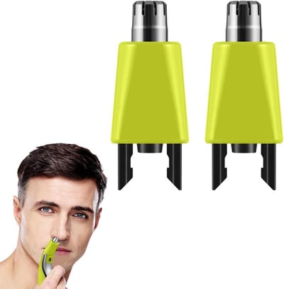 Vervangende Koppen Neushaartrimmer Compatible met OBlade - Set van 2 voor Neus, Oor en Wenkbrauwen