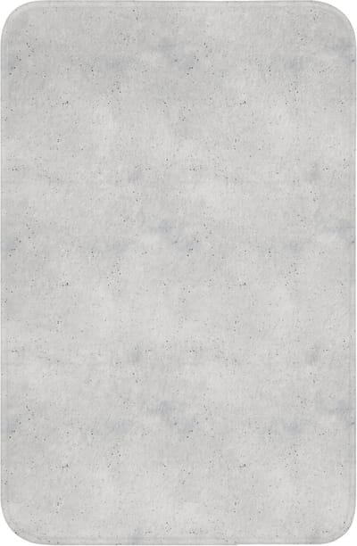 WC mat 40x60 cm - Antislip - Grijs - Beton - Neutraal - Toiletmat - Vloermat - Douchemat - Toilet tapijt - Toiletmatten