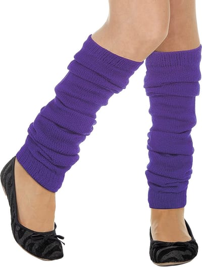 Beenwarmers - Been Warmers - Paars - Carnaval - One Size - Een Paar