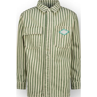 Boxy Overhemd Lino stripe